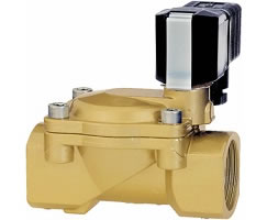 Dolaylı solenoid uyarılı diyaframlı valf, 1/2 NPT, 2/2, NC, solenoid pilot / solenoid pilot