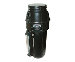 Olympian Plus genel amaçlı filtre, boyunduruksuz, 5 µm, otomatik tahliye, sıvı seviye göstergeli