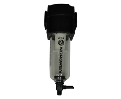 Excelon genel amaçlı filtre, G1/4, 5 µm, manuel drenaj