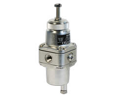 B38 Serisi paslanmaz çelik filtre/regülatör, 1/4 NPT, 25μm, 0,25-7 bar, manuel tahliye, göstergesiz