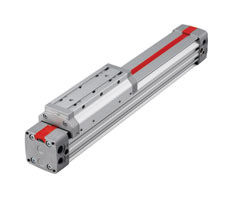 Lintra Plus milsiz silindir, dış kılavuz, 20 mm çap, 600 mm strok