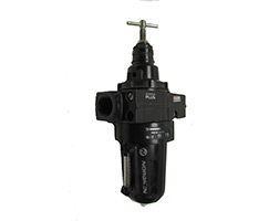 Olympian Plus filtre/regülatör, G1-1/4, 40μm, 0,7-17 bar, manuel tahliye, göstergesiz