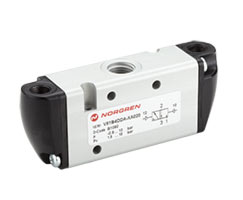 V62 serisi hat içi hava pilot valfi, G3/8, 3/2, NC, hava pilotu / hava pilotu