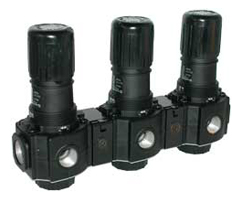 Excelon genel amaçlı manifold basınç regülatörü, G1/2, 0,3-10 bar, göstergesiz