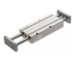 Kızak ünitesi, çift etkili, 25 mm çap, 75 mm strok