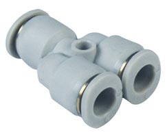 Pneufit M geçmeli bağlantı parçası, rakor, Y, 4mm