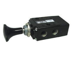 Super X manuel kumandalı valf, G1/4, 3/2, düğme / düğme