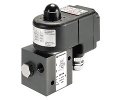 Doğrudan solenoidle çalıştırılan popet valf, G1/4, NAMUR, 3/2, NO, doğrudan solenoid / yay dönüşlü