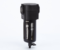 Excelon genel amaçlı filtre, G3/4, 5 µm, manuel drenaj, koruma ile