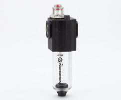 Excelon mikro sis yağlayıcı, plastik kase, kapalı, 3/8 PTF