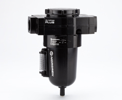 Olympian Plus genel amaçlı filtre, G3/4, 5μm, otomatik tahliye, sıvı seviye göstergeli
