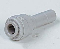 Pneufit D asetal geçmeli bağlantı parçası, gövde genişletici, düz, 5/32