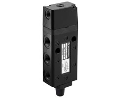 Super X hava pilotu kumandalı valf, G1/8, 5/2, hava pilotu/hava pilotu