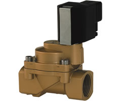 Dolaylı solenoidle çalıştırılan pistonlu valf, G1/4, 2/2, NC, solenoid pilot / solenoid pilot