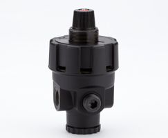 R24 Serisi yüksek akışlı manuel regülatör, G1/2, 0,7-8 bar, göstergesiz