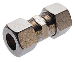 43 serisi sıkıştırma bağlantı parçaları dış somun, konnektör, düz, 20mm