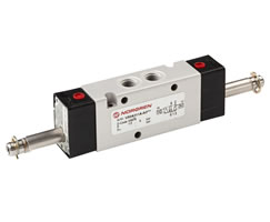 V60 serisi hat içi solenoid valf, G1/8, 5/2, solenoid pilot / solenoid pilot