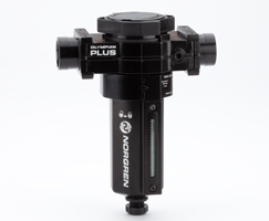 Olympian Plus genel amaçlı filtre, G3/4, 40μm, manuel tahliye, sıvı seviye göstergeli