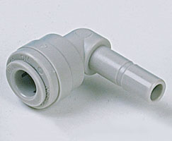 Pneufit D asetal geçmeli bağlantı parçası, gövde, dirsek, 1/2