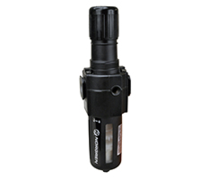 Excelon filtre/regülatör, G1/4, 5 µm, 0,3-4 bar, otomatik tahliye, göstergesiz