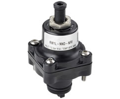 Düşük akışlı minyatür hassas regülatör, kartuş tipi, 0-2 bar