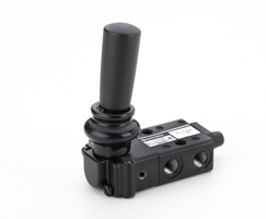 Super X manuel kumandalı valf, G1/8, 3/2, kol / yay