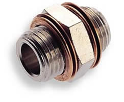 16 serisi dişli konnektör, eşit olmayan adaptör, düz, G3/4, G1/2