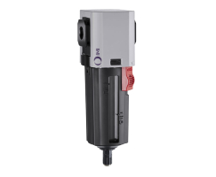 Excelon Plus genel amaçlı filtre, G3/8, 40μm, otomatik tahliye, koruma ile