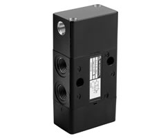 Super X hava pilot kumandalı valf, G1/4, 3/2, NC, hava pilotu / yay geri dönüşlü