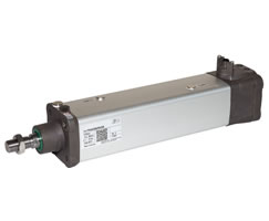 Cleanline silindir (valfsiz), 40 mm çap, 50 mm strok, ayarlanabilir manyetik anahtar konumlu
