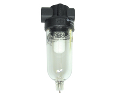 Minyatür genel amaçlı filtre, G1/8, 40μm, manuel tahliye