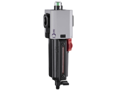 Excelon Plus birleştirici filtre, G3/4, 0,01 µm, manuel tahliye, sıvı seviye göstergeli