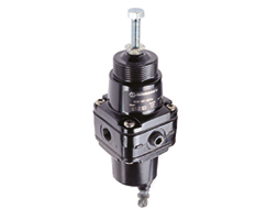 B38 Serisi alüminyum filtre/regülatör, 1/4 PTF, 5 µm, 0,25-7 bar, manuel tahliye, göstergesiz