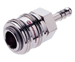 Tek kapatmalı çabuk açılan kaplinler, Kaplin hortumu ucu, 9 mm