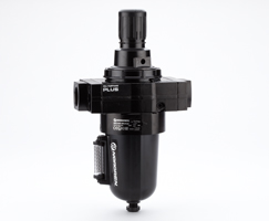 Olympian Plus filtre/regülatör, G1-1/2, 40μm, 0,4-8 bar, manuel tahliye, göstergesiz