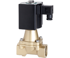 Doğrudan solenoidle çalıştırılan, zorlamalı kaldırmalı pistonlu valf, G1/2, 2/2, NC, solenoid pilot / solenoid pilot