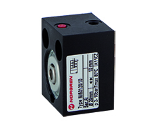 Sıkıştırma tek etkili silindir, 20 mm çap, 10 mm strok