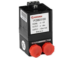 VP12 serisi minyatür oransal basınç kontrol vanası, G1/8, 0-6 bar, 4-20 mA