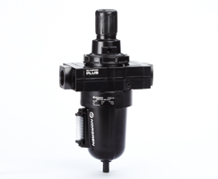 Olympian Plus filtre/regülatör, G1-1/4, 40μm, 0,4-8 bar, otomatik tahliye, göstergesiz