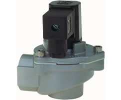 Dolaylı solenoidle çalıştırılan toz filtre valfi, G2, 2/2, NC, solenoid pilot / solenoid pilot