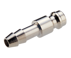 Tek kapatmalı çabuk açılan kaplinler, Fiş hortumu ucu, 4 mm