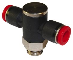 Pneufit C geçmeli bağlantı parçası, üniversal adaptör, tişört, G3/8, 6mm