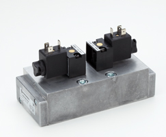 ISO solenoid valfı ISO 4, 5/2, solenoid pilot / solenoid pilot