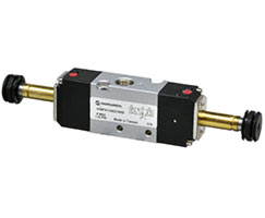 V53 serisi hat içi solenoid valf, G1/2, 3/2, NC, solenoid pilot / solenoid pilot