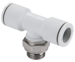 Pneufit E geçmeli bağlantı parçası, döner adaptör, tişört, G1/2, 12 mm