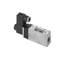 Midi Star alt taban solenoid valfı, G1/8, 5/2, solenoid pilot / yay geri dönüşlü
