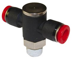 Pneufit C geçmeli bağlantı parçası, üniversal adaptör, tişört, R1/8, 6mm