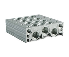 V60 fixed length manifold, six stations