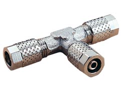 24 serisi geçmeli bağlantı, konnektör, T, 6mm/4mm