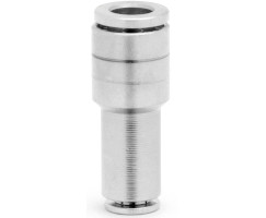 Pneufit 10 geçmeli bağlantı, eşit olmayan rakor, düz, 8 mm, 6 mm